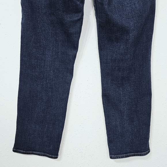 J. Crew High-Rise Vintage Straight Jean with Button Fly in Stormy Ink Size 28 - Picture 10 of 13